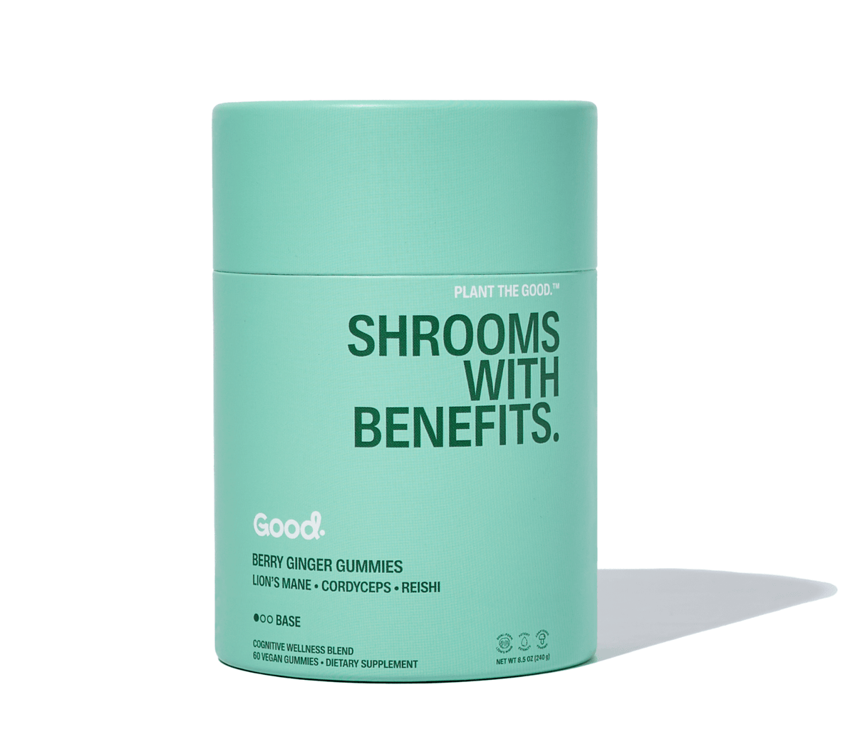 Shrooms with Benefits. Focus - Good Organics