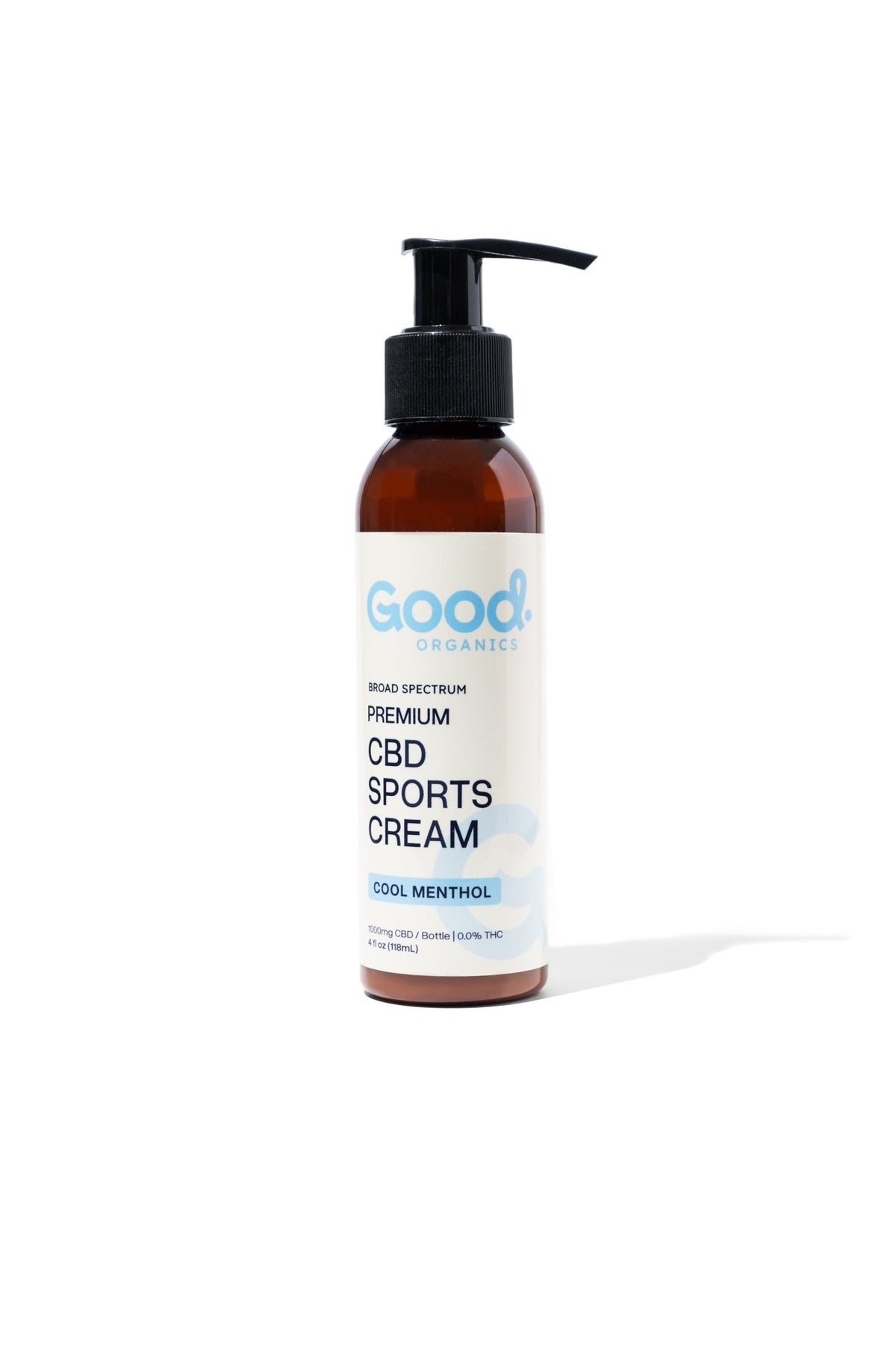 CBD Sports Cream with Menthol - 1000mg - Good OrganicsSports Cream