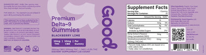OG Blackberry Lime Formula (10mg THC) - Good OrganicsSpecialty Supplements