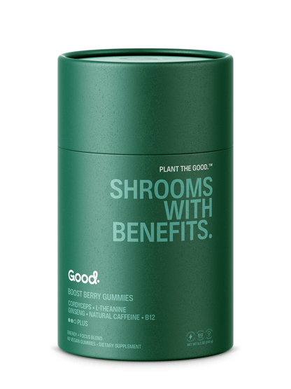 Shrooms with Benefits. Energy - Good Organics