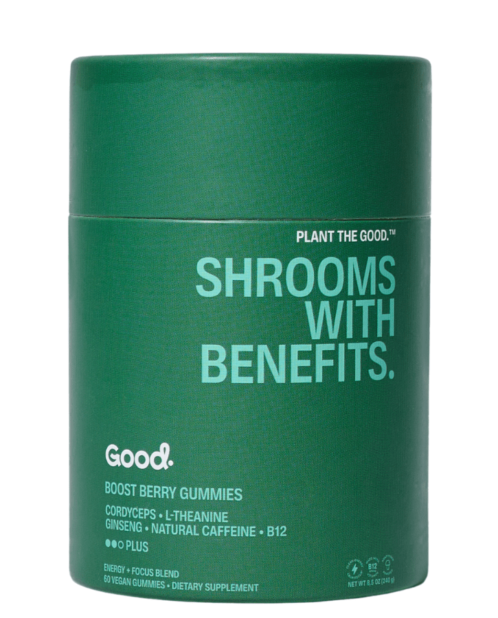 Shrooms with Benefits. Energy - Good Organics