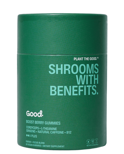 Shrooms with Benefits. Energy - Good Organics