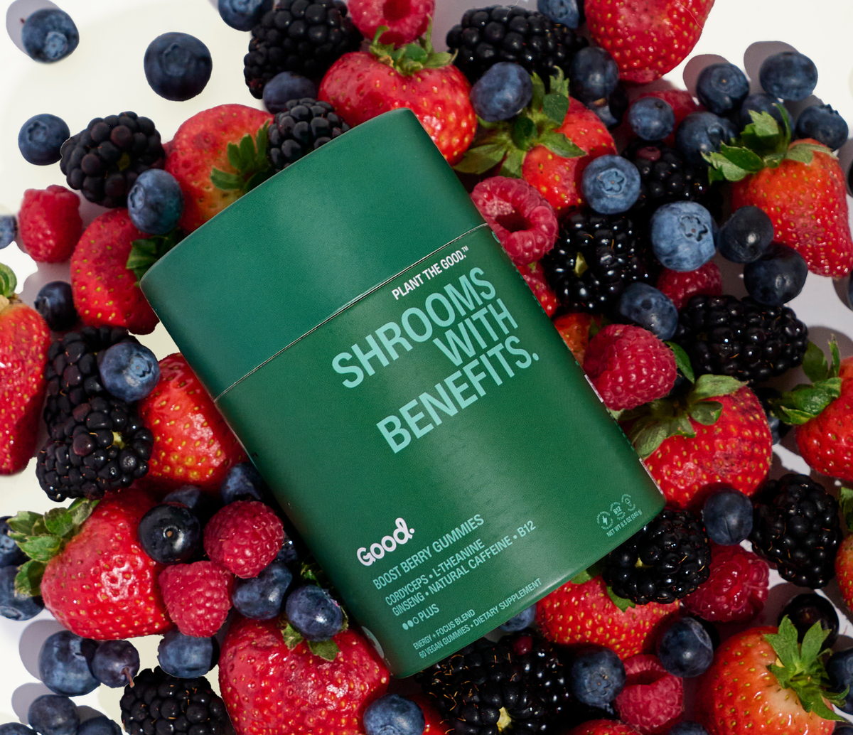 Shrooms with Benefits. Energy - Good Organics