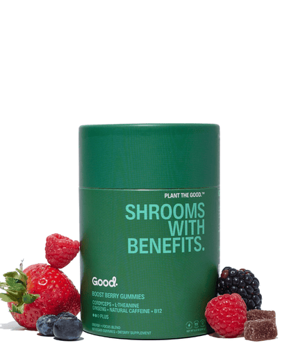 Shrooms with Benefits. Energy - Good Organics