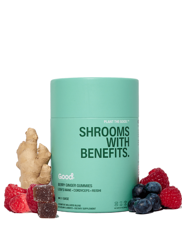 Shrooms with Benefits. Focus - Good Organics