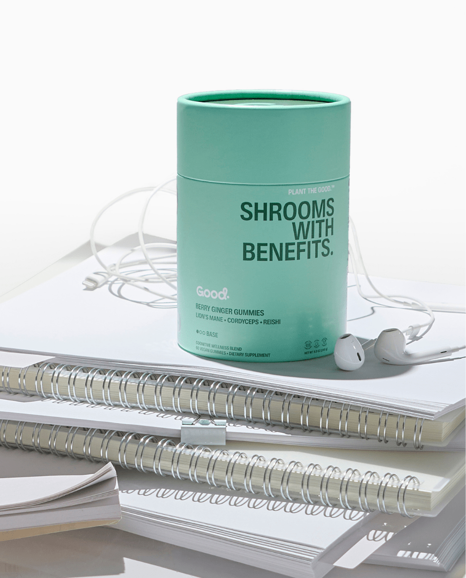 Shrooms with Benefits. Focus - Good Organics