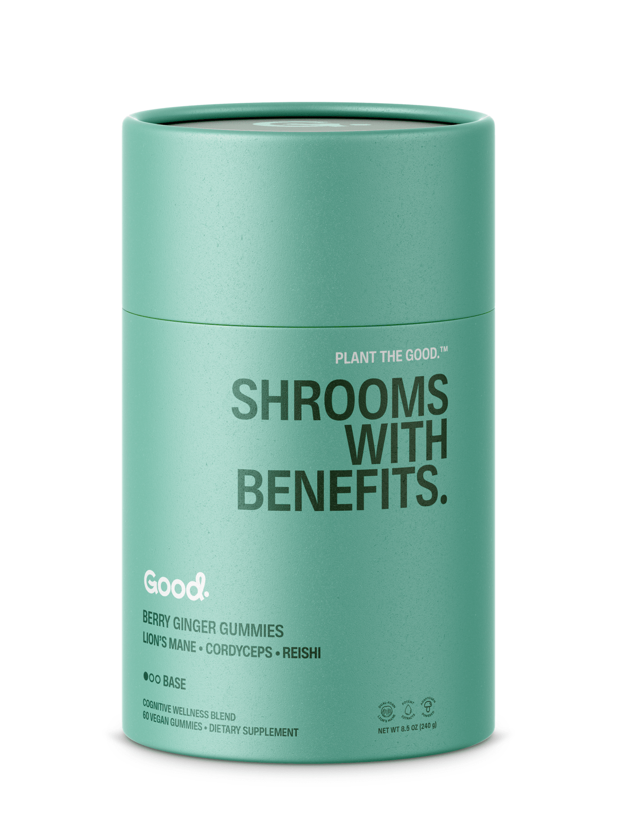 Shrooms with Benefits. Focus - Good Organics
