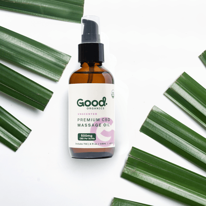 USDA Organic CBD Massage Oil with THC 500mg - Good OrganicsIntimacy Oil